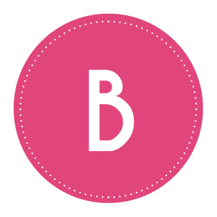 B